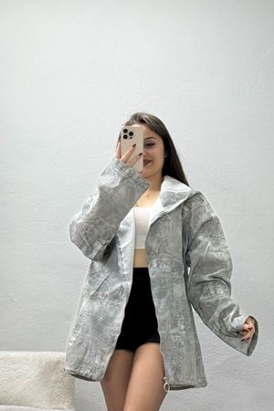 Salaş Ceket Gri - 474.1238.