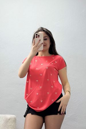 Taşlı Viskon Bluz Yavruağzı - 70387.599.