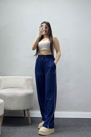 Modal Baskılı Eşofman Altı Lacivert - 71115.102.