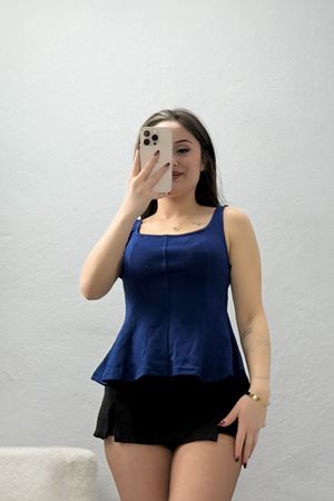 Modal Kumaş Askılı Bluz Laci - 44023.1254.