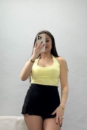 Boyundan Geçmeli Atlet Sarı - 22054.200.