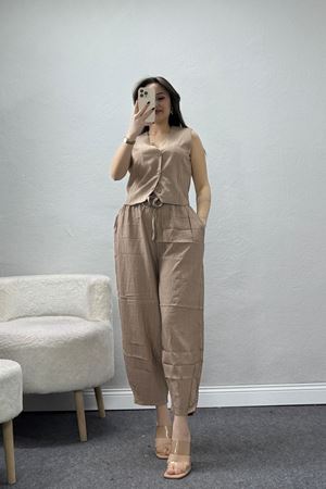 Çilek Yelekli Takım Vizon - 031.2153.