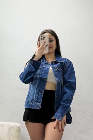 Kot Ceket Mavi - 32522.2141.