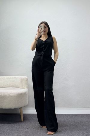 Poliviskon Yelekli Takım Siyah - 7742.1437.