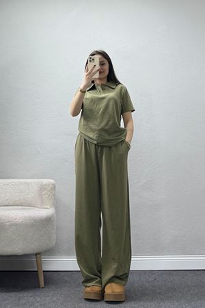 Polo Yaka Modal Takım Çağla - 8019.1247.