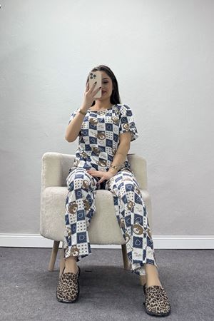 Bisiklet Yaka Salaş Alt Üst Aynı Takım Lacivert - 194.1287.