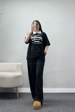 2 İplik Eşofman Takımı Siyah - 52278.1005.