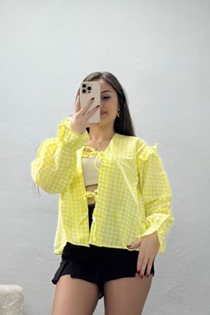 Poliviskon Pötikare Gömlek Sarı - 32556.2111.