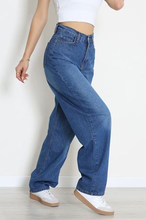 Kadın Baggy Kot Pantolon Mavi Model TV-78522