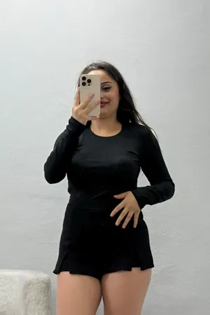 Kadın Uzun Kol Bisiklet Yaka Body Siyah