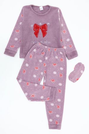 Welsoft Çocuk Pijama Takımı Koyulila