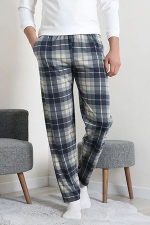Süprem Cepli Erkek Pijama Altı Bejlaci