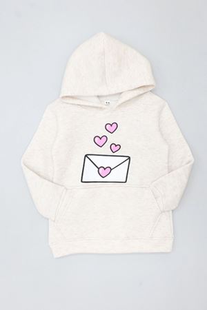 Kanguru Cepli Kapşonlu Çocuk Sweat Bejmelanj