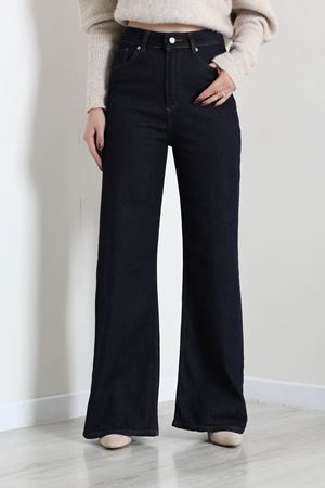 Kadın Palazzo Kot Pantolon Lacivert Model TV-102445