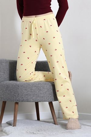 Kadın Sandy Soft Pijama Altı Sarıkiraz