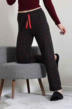 Kadın Sandy Soft Pijama Altı Siyah