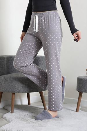 Kadın Sandy Soft Pijama Altı Füme