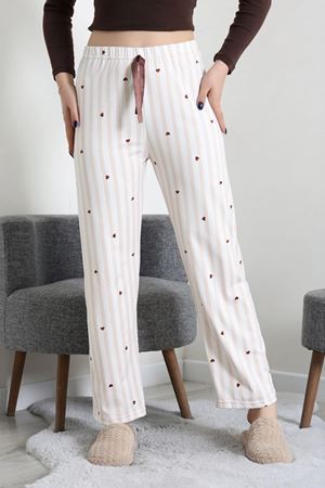 Kadın Sandy Soft Pijama Altı Bej