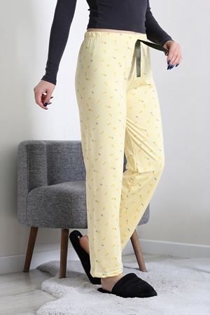 Kadın Sandy Soft Pijama Altı Sarı