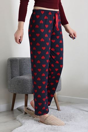 Kadın Sandy Soft Pijama Altı Lacivertkalpli