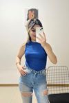 Dik Yaka Bluz Saks - 10938.1723.