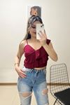 Önü Kat Kat Bluz Vivamagenta - 10690.631.