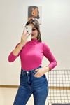 Balıkçı Yaka Body Fuşya - 8338.1567.