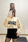 Baskılı Sweat Bej - 1223.105.