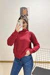 Balıkçı Yaka Triko Kırmızı - 8206.1319.