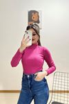 Balıkçı Yaka Body Koyufuşya - 8338.1567.