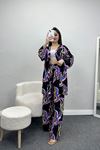Kimono Takım Siyahfuşya - 10553.1095.