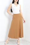 Zra Krep Uzun Etek Camel - 30383.1355.
