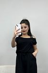 Omuz Dekolteli Bluz Siyah - 20930.599.