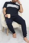 Erkek Pijama Takımı Lacigri - 40463.1838.