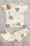 4-13 Yaş Çocuk Pijama Takımı Somonayı - 402.1287.