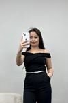 Çapraz Kesim Bluz Siyah - 40347.1748.