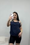 Kolları Taş Detaylı Bluz Laci - 20934.599.