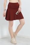 Şortlu Etek Bordo - 50356.316.