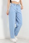 Baggy Kot Pantolon Açıkmavi - 30479.1975.