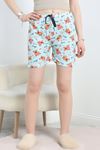 Desenli Suprem Pijama Şort Bebemavi - 50404.1928.
