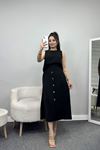 Ayrobin Dokuma Etek Takım Siyah - 40587.701.