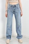Straight Kot Pantolon Mavi - 40697.1975.