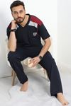 Erkek Pijama Takımı Lacivert - 70066.1838.