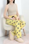 Milan Kumaş Pijama Altı Sarısiyah - 50384.1929.