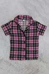 4-12 Yaş Milan Kumaş Kız Çocuk Pijama Takımı Pembeekose - 50368.1776.