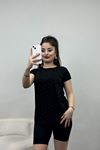Taşlı Bluz Siyah - 20755.599.