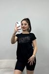Taş Detay Viskon Bluz Siyah - 40651.599.