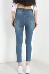 Likralı Dar Paça Kot Pantolon Yeşiltint - 40546.1904.