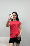 Omuzları Taş İşlemeli Bluz Narçiçeği - 20936.599.