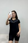 Yaka Pulla Bluz Siyah - 40653.599.